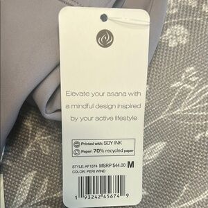 Peri Wind Activewear Top